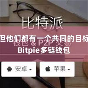 但他们都有一个共同的目标Bitpie多链钱包