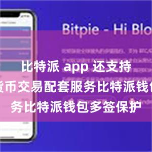 比特派 app 还支持多种数字货币交易配套服务比特派钱包多签保护